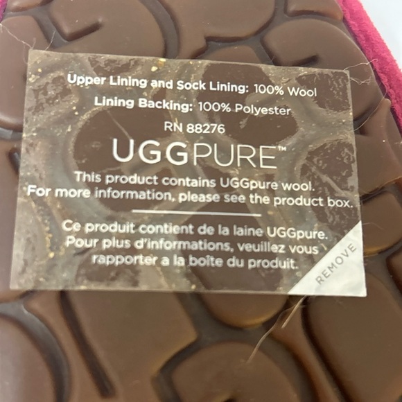 UGG Red Suede Women's Moccasins - Picture 15 of 16